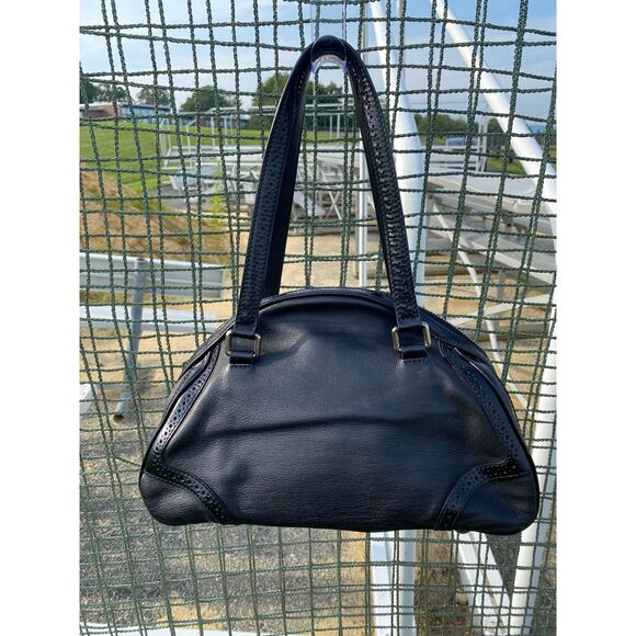 Vintage 00's Céline Tassel Bowling Shoulder Bag - Picture 7 of 10